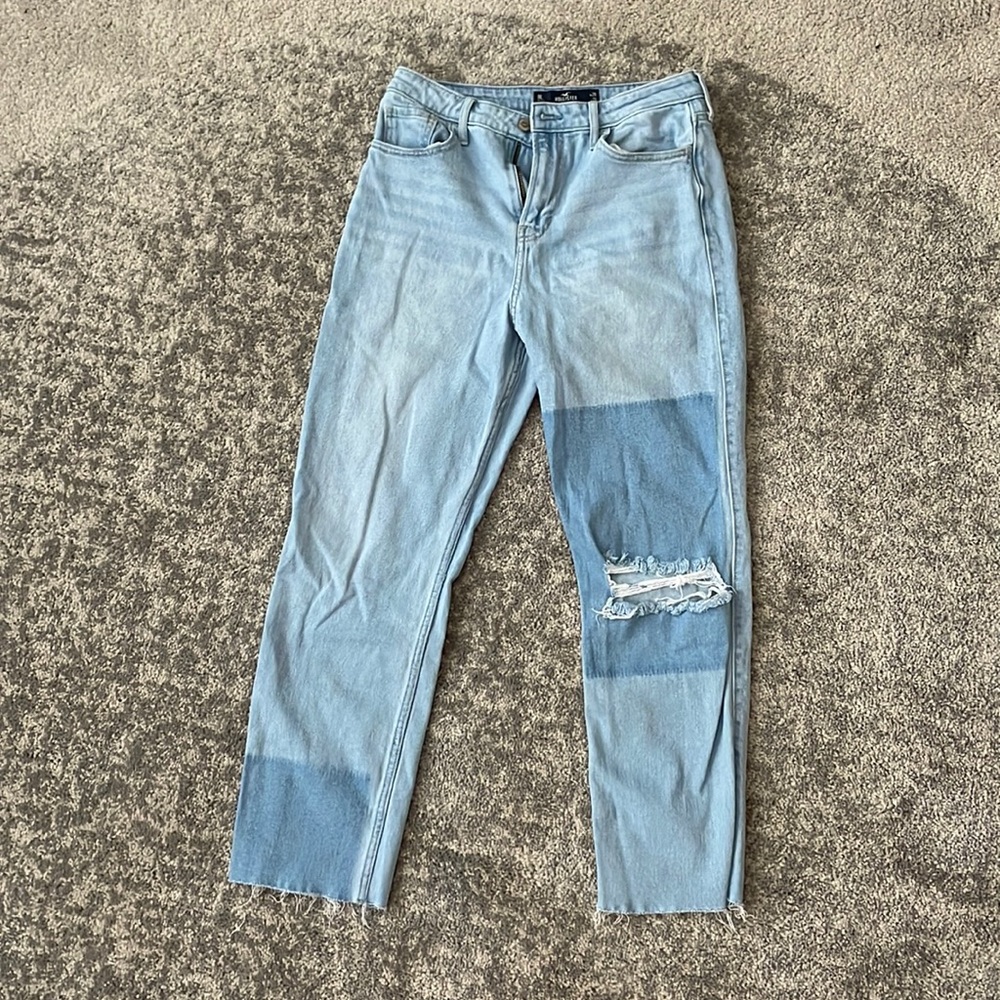 Womens Hollister Ultra High Rise Vintage Straight Jeans
